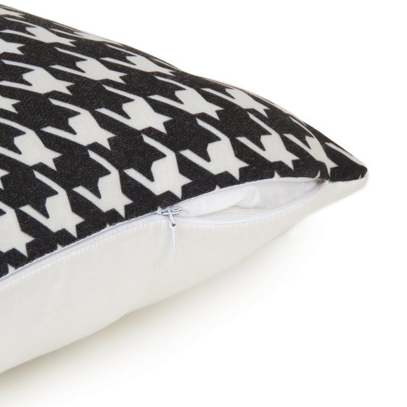 Home Decorative Houndstooth Vector Digital Print Cushion Pillow Cover  Single - Picture 3 of 3